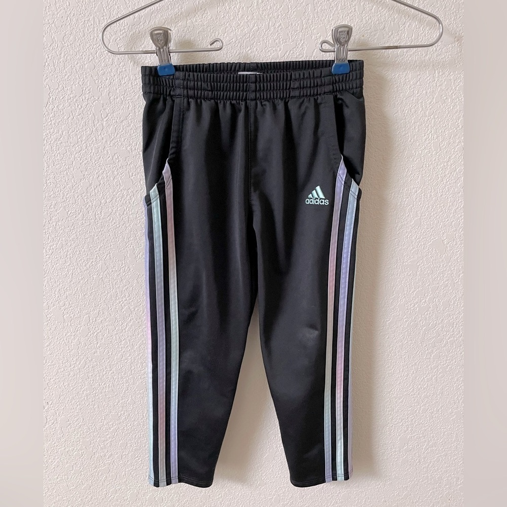 Girls, Adidas track pants